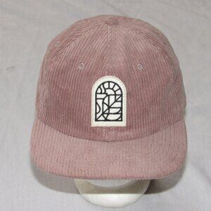 AS Colour Class Cord Mauve Pink Purple Strapback Adjustable Corduroy Hat Cap 🔥